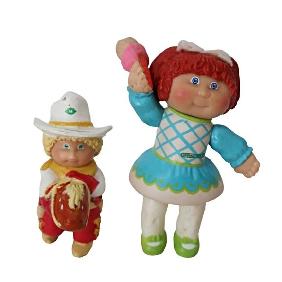 Cabbage Patch Kids 3 Posable PVC Figures CPK Figurines - Picture 3 of 4
